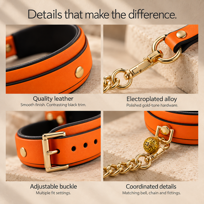 Midnight Glow Bondage Set & Orange