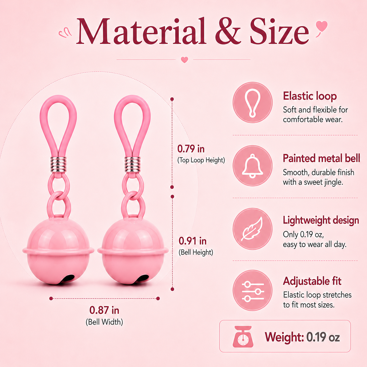 Macaron Bell Nipple Clamps