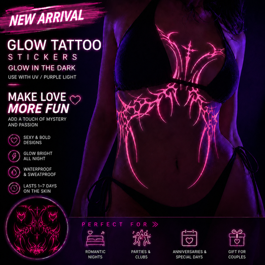 Glow Fun Tattoo Stickers