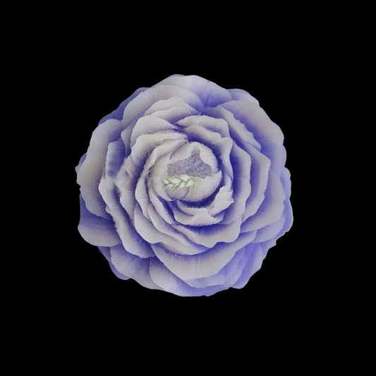 Fluorescent style  Lavender Frost Rose Low Temperature Candle