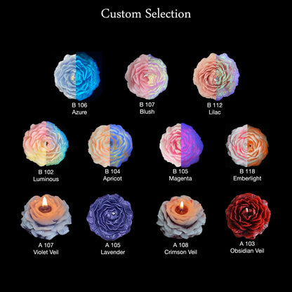 Two-candles  Custom selection Low Heat Candles