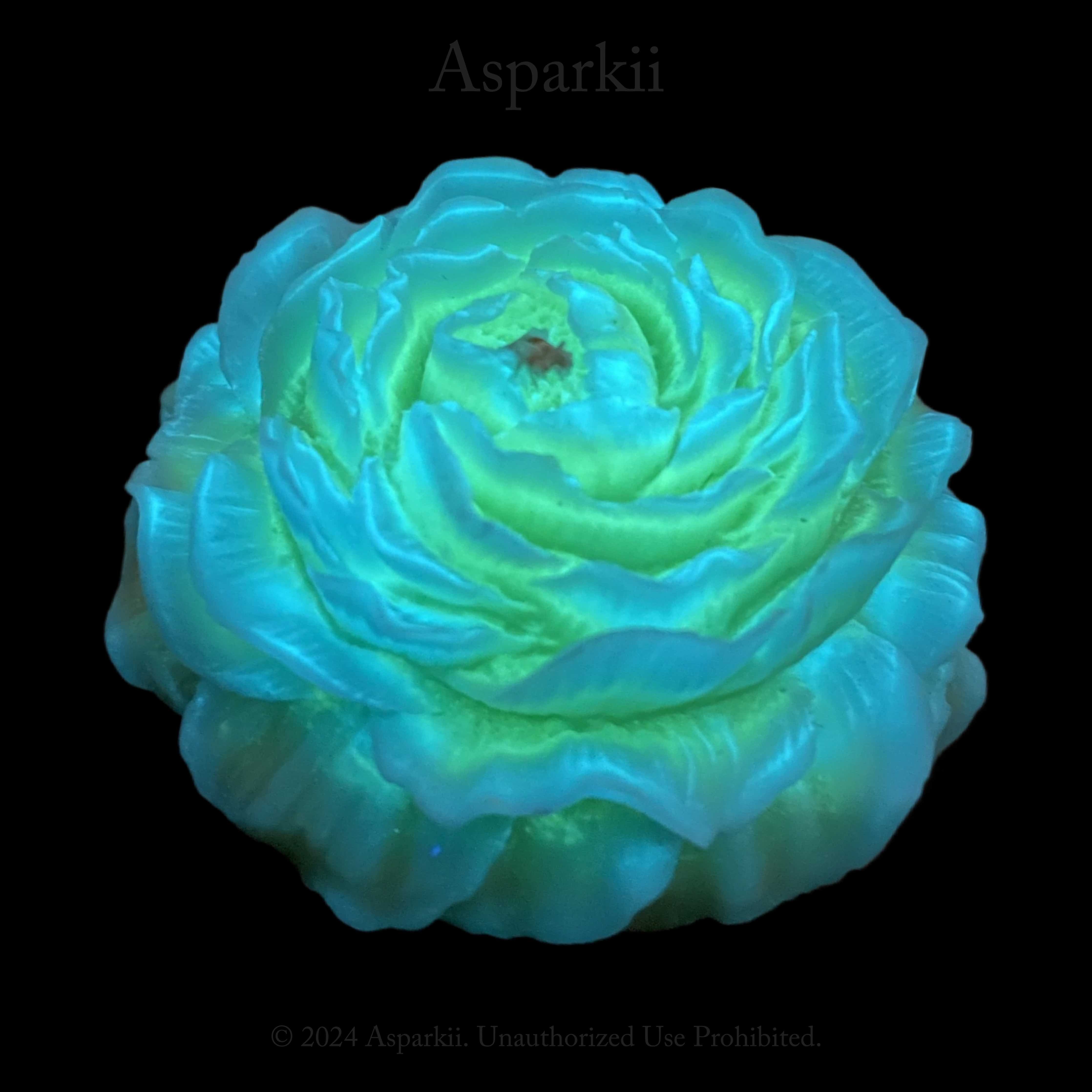 B117] Fluorescent style Netherlight Rose Low Temp Candles – Asparkii