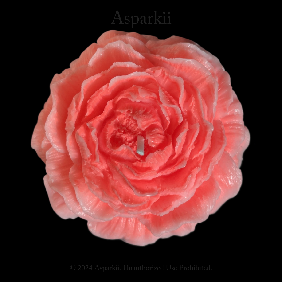 [B114] Fluorescent style Marigold Rose Low Temp Candles – Asparkii
