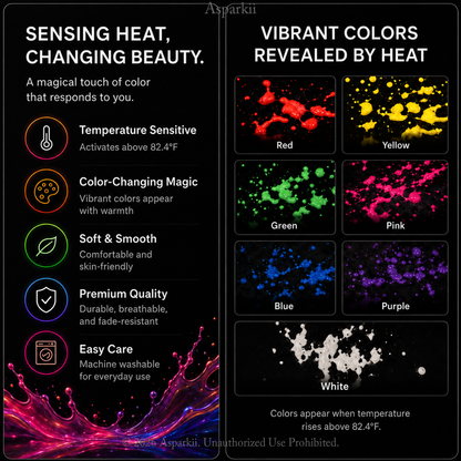 Temperature-Sensitive Color-Changing Waterproof Bed Sheet