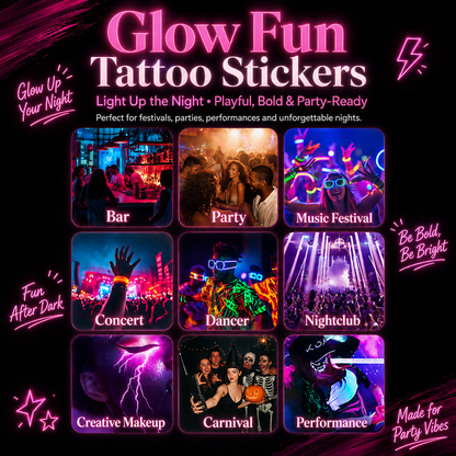 Glow Fun Tattoo Stickers