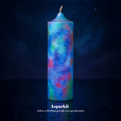[C102]  Fluorescent style Dreamy Blue Aurora Low Temp Candles