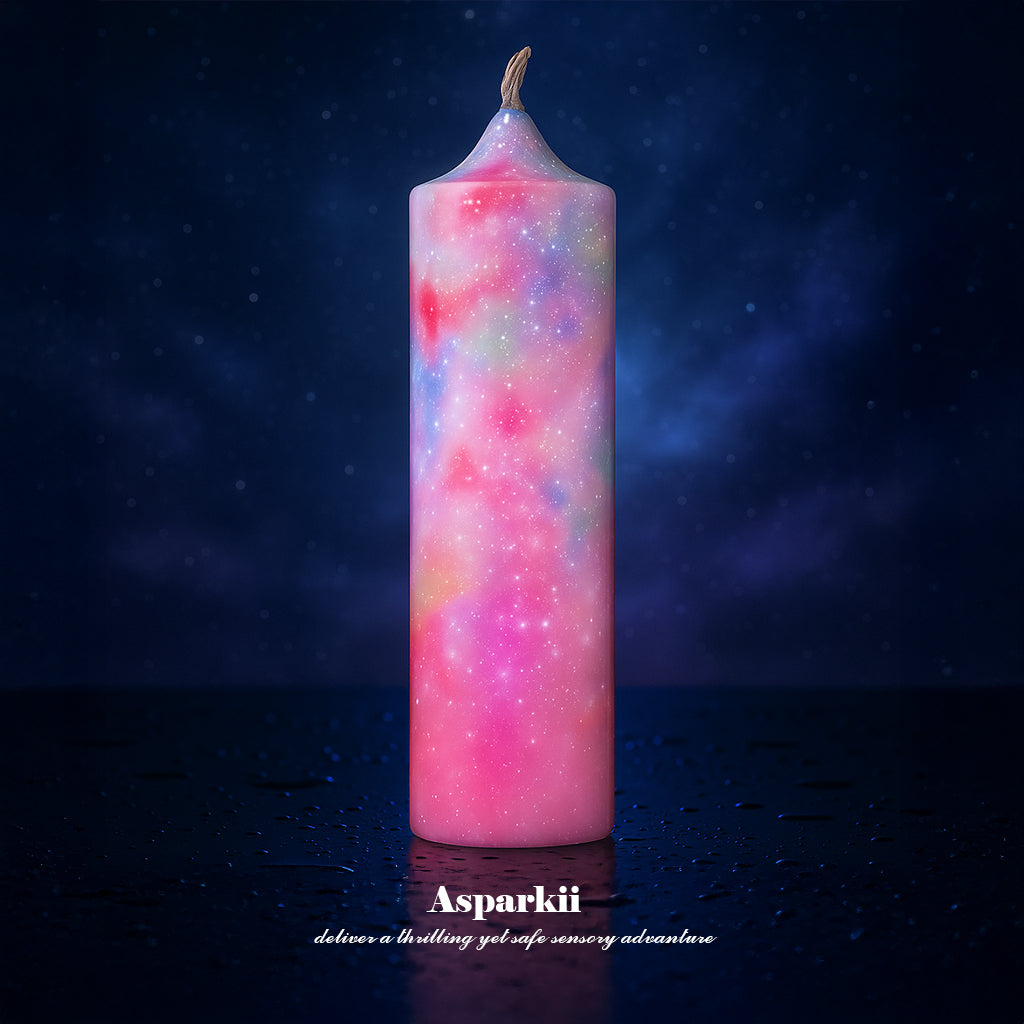 [C103]  Fluorescent style Dreamy Purple Aurora Low Temp Candles
