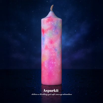 [C103]  Fluorescent style Dreamy Purple Aurora Low Temp Candles