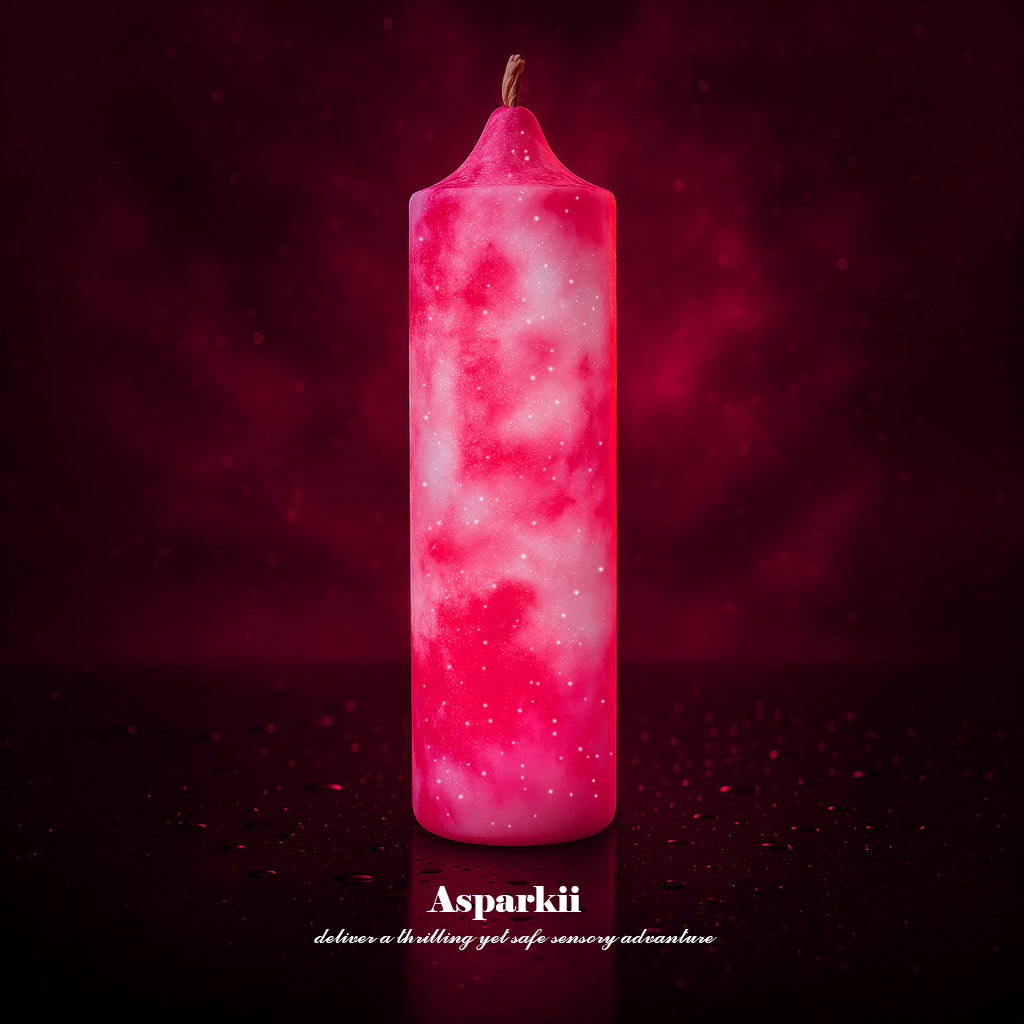 [C104] Fluorescent style Dreamy Red Aurora Low Temp Candles
