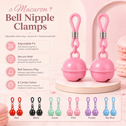 Macaron Bell Nipple Clamps