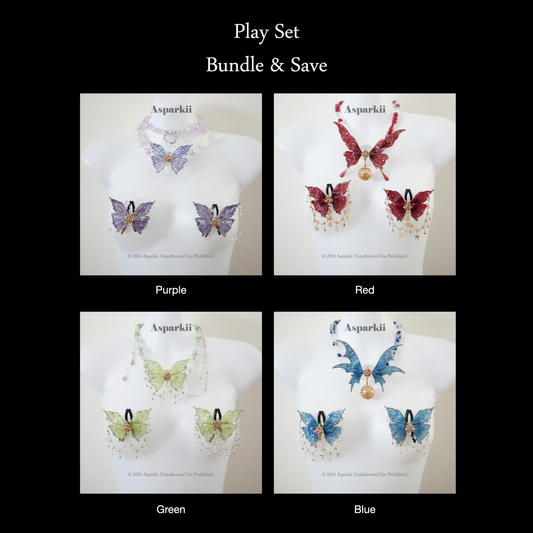 Play Set & Sheet & Candle Bundle